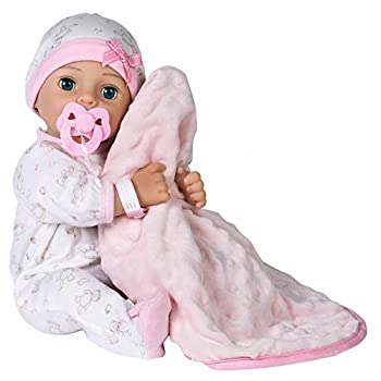 【中古】【輸入品・未使用】Adora Adoption Baby %ダブルクォーテ%Hope%ダブルクォーテ% 16 Inch Vinyl Girl Newborn Weighted Soft Cuddle Body Baby Doll Toy Gift Set with Open Cl