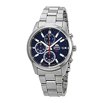 【中古】【輸入品・未使用】Orientスポーティなブルーダイヤルメンズ時計fku00002d