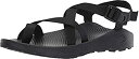 【中古】【輸入品・未使用】Chaco メンズ Zcloud 2 サンダル、ソリッドブラック、11 ワイド