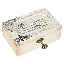 【中古】【輸入品・未使用】Life Moments White Wash Butterfly Tree Petite Decoupage Music Box Plays What a Wonderful World