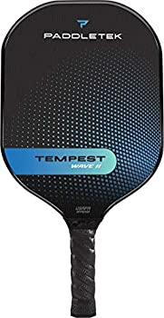 【中古】【輸入品・未使用】Paddletek Tempest Wave II ピックルボールパドル 7.4 - 7.8 Ounces ブルー