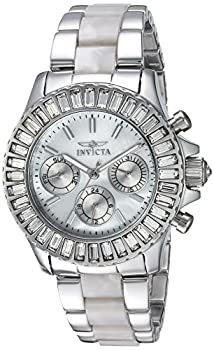 【中古】【輸入品・未使用】Invicta Women's 22968 Angel Quartz Chronograph White Dial Watch 【中古】【輸入品・未使用】Invicta Women's 22968 Angel Quartz Chronograph White Dial Watch
