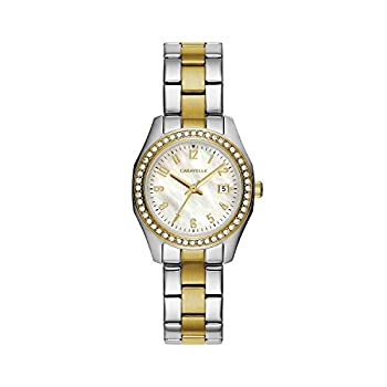 【中古】【輸入品・未使用】Caravelle by Bulova Women 'sツートンカラーブレスレットクリスタルスポーツ腕時計