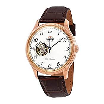 【中古】【輸入品・未使用】Orient オープンハート 自動 ホワイトダイヤル メンズ腕時計 RA-AG0012S10B 【中古】【輸入品・未使用】Orient オープンハート 自動 ホワイトダイヤル メンズ腕時計 RA-AG0012S10B