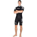【中古】【輸入品・未使用】Mares ウルトラスキンS/Sマン XX-Large ブラック