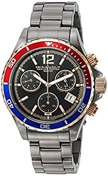【中古】【輸入品・未使用】Oceanaut メンズ バルティカ 限定版 クォーツウォッチ ステンレススチールストラップ グレー 20 (モデル:OC0532)
