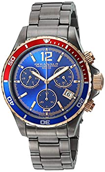 【中古】【輸入品・未使用】Oceanaut メンズ バルティカ 限定版 クォーツウォッチ ステンレススチールストラップ グレー 20 (モデル:OC0533)