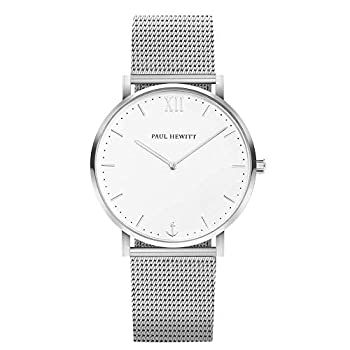 【中古】【輸入品・未使用】Paul Hewitt Sailor PH-SA-S-ST-W-4M Silver Stainless-Steel Swiss Quartz Dress Watch 【中古】【輸入品・未使用】Paul Hewitt Sailor PH-SA-S-ST-W-4M Silver Stainless-Steel Swiss Quartz Dress Watch