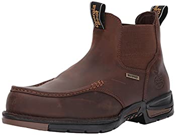 yÁzyAiEgpz[Georgia] GB00156 Mid Calf Boot%J}% Dark Brown%J}% 10.5 W US