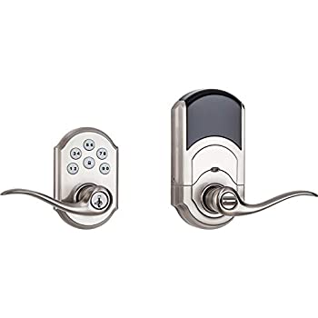 【中古】【輸入品・未使用】Kwikset 99120-037 SmartCode 912 Z-Wave Plus キーレスエントリー 電子デッドボルト スマートキーセキュリティ サテンニッケル