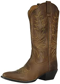 【中古】【輸入品・未使用】Ariat ヘリテージ ラウンドトゥ ウエスタンブーツ - レディース レザー カウガールブーツ US サイズ: 24 カラー: ブラウン【メーカー名】Ariat Women's【メーカー型番】Hrtg Western R Toe【ブランド名】ARIAT【商品説明】Ariat ヘリテージ ラウンドトゥ ウエスタンブーツ - レディース レザー カウガールブーツ US サイズ: 24 カラー: ブラウン当店では初期不良に限り、商品到着から7日間は返品を 受付けております。こちらは海外販売用に買取り致しました未使用品です。買取り致しました為、中古扱いとしております。他モールとの併売品の為、完売の際はご連絡致しますのでご了承下さい。速やかにご返金させて頂きます。ご注文からお届けまで1、ご注文⇒ご注文は24時間受け付けております。2、注文確認⇒ご注文後、当店から注文確認メールを送信します。3、配送⇒当店海外倉庫から取り寄せの場合は10〜30日程度でのお届けとなります。国内到着後、発送の際に通知にてご連絡致します。国内倉庫からの場合は3〜7日でのお届けとなります。　※離島、北海道、九州、沖縄は遅れる場合がございます。予めご了承下さい。お電話でのお問合せは少人数で運営の為受け付けておりませんので、メールにてお問合せお願い致します。営業時間　月〜金　10:00〜17:00お客様都合によるご注文後のキャンセル・返品はお受けしておりませんのでご了承下さい。