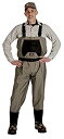 yÁzyAiEgpz(Large Stout) - Caddis Men's Taupe Affordable Breathable Stocking Foot Wader