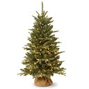 【中古】【輸入品・未使用】National Tree Company ライト付き人工ミニクリスマスツリー | 小さなライトと布製バッグベース付き | 卓上または...