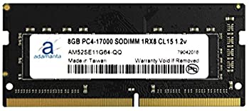 【中古】【輸入品・未使用】Adamanta 8GB (1x8GB) ノートパソコンメモリアップグレード Acer Aspire V 17 Nitro 7-792G-51RX DDR4 2133 PC4-17000 SODIMM 1Rx8 CL15 1.2v ノ