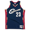 【中古】【輸入品・未使用】Mitchell & Ness クリーブランド・キャバリアーズ レブロン・ジェームズ 2008 オルタネイトスイングマンジャージー S