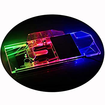 【中古】【輸入品・未使用】Bykski GPU Liquid Cooler Copper Waterblock G1/4 Full Cover PC Water Co..