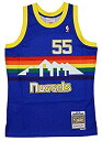 【中古】【輸入品・未使用】Mitchell & Ness デンバー・ナゲッツ Dikembe Mutombo 1991 Road Swingman ジャージ X...
