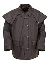 【中古】【輸入品・未使用】Outback Trading Co メンズ ショート オイルスキン ダスター - 5008 BRN US サイズ: Large カラ...