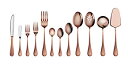 【中古】【輸入品・未使用】Artaste 56884 雨 18/10 ステンレススチール 47ピース フラットウェアセット アンティーク銅仕上げ 8人用