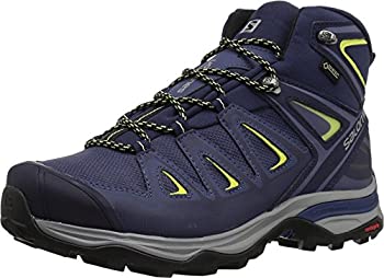 【中古】【輸入品・未使用】Salomon Women's X Ultra 3 Mid GTX Hiking Boots%カンマ% Crown Blue/Evening Blue/Sunny Lime%カンマ% 10.5