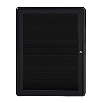 【中古】【輸入品・未使用】Ghent 2 3/4インチ x 2インチ 1ドア オベーションレターボード ブラックフレーム (OVK1-BBK)