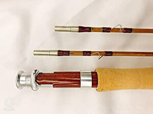 【中古】【輸入品・未使用】Zhu バンブー フライロッド 7フィート6インチ #5ライン重量用 2ピース 先端2個付き