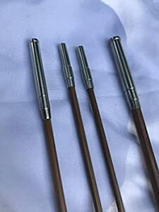 【中古】【輸入品・未使用】Zhu バンブー フライロッド ブランク8フィート6インチ #7 ライン重量用 3ピース 先端2本付き