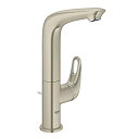 【中古】【輸入品・未使用】Eurostyle Lサイズ シングルハンドル シングルホール バスルーム蛇口(3)