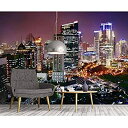【中古】【輸入品・未使用】Startonight Mural Wall Art Photo Decor Skyscrapers View Large 8-fee...