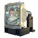 【中古】【輸入品・未使用】AuraBeam プロフェッショナル 交換用プロジェクターランプ 三菱 VLT-XL6600LP ハウジング付き (電源供給)