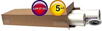 【中古】【輸入品・未使用】lam-it-all標準ホットLaminating Film 27インチx 200-feet X 1インチコア5.0?Milグロス 2 Rolls
