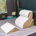 【中古】【輸入品・未使用】Avana Kind Bed 4ピース フォーム ベッドウェッジシステム バンブーレーヨン ジェル注入冷却フォーム