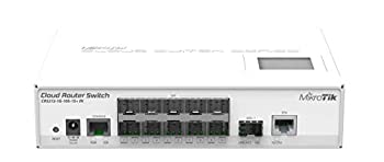 【中古】【輸入品 未使用】Mikrotik CRS212-1G-10S-1S IN network switch L3 Gigabit Ethernet (10/100/1000) White Power over Ethernet (PoE)