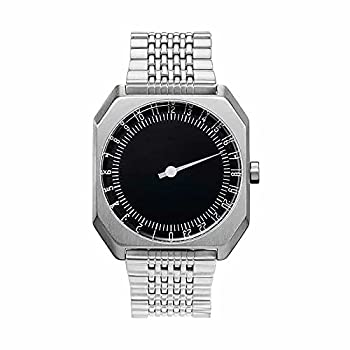 【中古】【輸入品・未使用】slow Jo 02 - スイス製 片手 24時間腕時計 - シルバースチール 【中古】【輸入品・未使用】slow Jo 02 - スイス製 片手 24時間腕時計 - シルバースチール