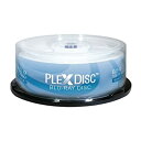 【中古】【輸入品・未使用】PLEXDISC 645-213 50GB 6倍速 Blu-ray ダブルレイヤー ホワイトインクジェット記録可能ディスク BD-R ...