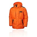 【中古】【輸入品・未使用】Helly-Hansen メンズ アークティック パトロール ダウン パーカー、226 ブライトオレンジ、スモール