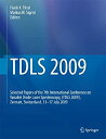 楽天スカイマーケットプラス【中古】【輸入品・未使用】TDLS 2009: Selected Papers of the 7th International Conference on Tunable Diode Laser Spectroscopy％カンマ％ （TDLS 2009）％カンマ％ Zermatt％カンマ％ S