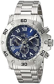 【中古】【輸入品・未使用】Invicta Men's 'Specialty' Quartz Stainless Steel Casual Watch%カンマ% Color:Silver-Toned (Model: 19697)