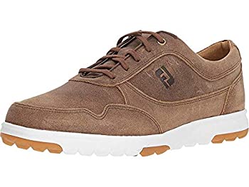 FootJoy メンズ ゴルフ カジュアル - 前シーズンスタイル シューズ US サイズ: 7.5 Wide カラー: ベージュ