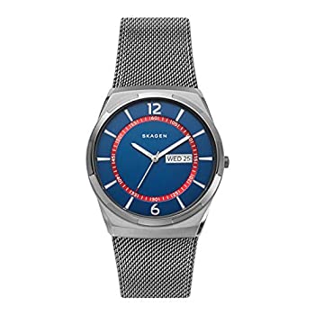 【中古】【輸入品・未使用】Skagen SKW6503 メンズ アナログ クォーツ 腕時計 ステンレススチールストラップ