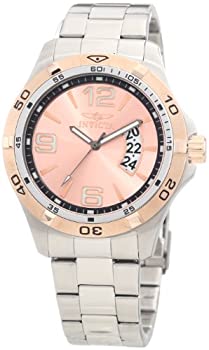 yÁzyAiEgpz[CBN^]Invicta rv Specialty Rose Dial Stainless Steel Watch 0085 Y [sAi]