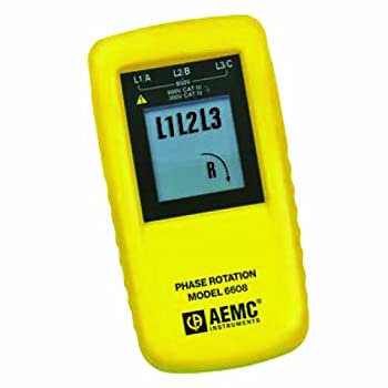 【中古】【輸入品 未使用】AEMC 6608 Phase Rotation Meter カンマ 850V Voltage カンマ 15 to 400Hz Frequency by AEMC