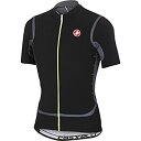 【中古】【輸入品・未使用】Castelli Raffica Jersey FZ ブラック/タービュランス サイズS