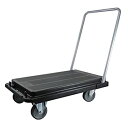 【中古】【輸入品・未使用】Deflecto Heavy Duty Platform Cart with 5 Casters%カンマ% 500 lbs Capac...