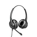 【中古】【輸入品・未使用】Leitner OfficeHero LH255XL デュアルイヤーUSBヘッドセット ノイズキャンセリングマイク付き VoIP電話シ...