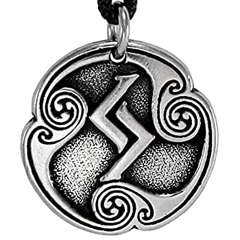 【中古】【輸入品・未使用】ピューターJera Jeran Jeraz Norse Rune of Harvestペンダントネックレス