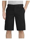 【中古】【輸入品・未使用】Dickiesメンズ11インチレギュラーフィットStretch Twill Cargo Short カラー: ブラック