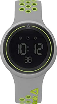 【中古】【輸入品・未使用】REEBOK Durante グレーメンズウォッチ 43.5mmケース ブラックフェイス ABSケース グレー/ライムグリーンシ..