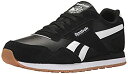【中古】【輸入品・未使用】Reebok メンズ クラシック ハーマン ラン スニーカー%カンマ% ブラック/ホワイト/ガム%カンマ% 12