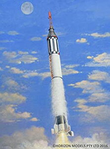 【中古】【輸入品・未使用】ホライズンモデル 1/72 アメリカ初の有人宇宙ロケット マーキュリー・レッドストーン プラスチックモデルキット HM2004